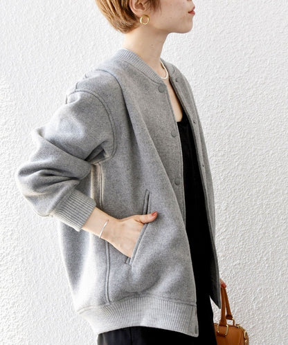 【WEB限定】SHIPS any: バーシティ ジャケット 24FW
