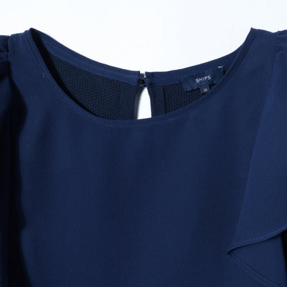 SHIPS:0353 FRILL/SL KNIT COMBI PO