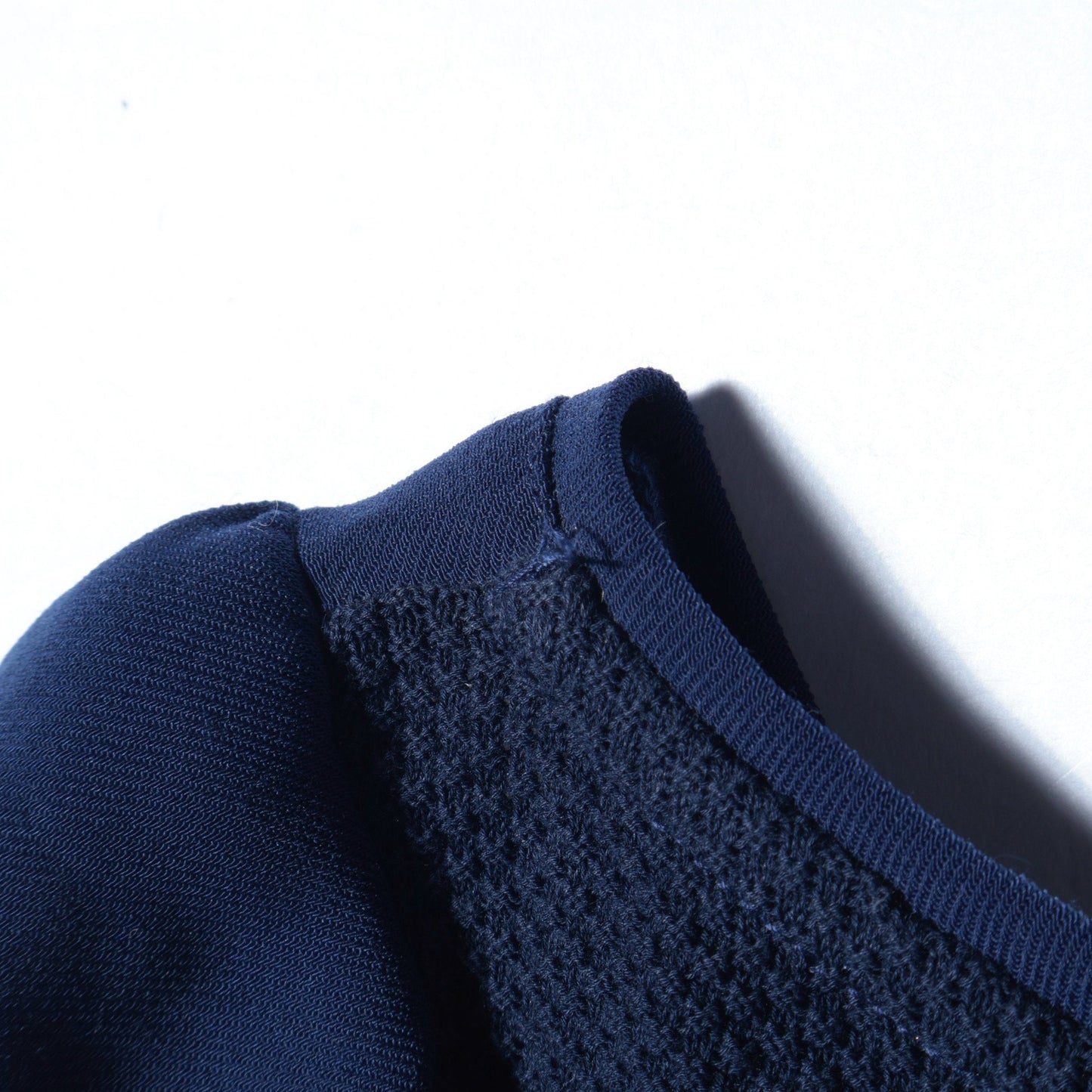 SHIPS:0353 FRILL/SL KNIT COMBI PO