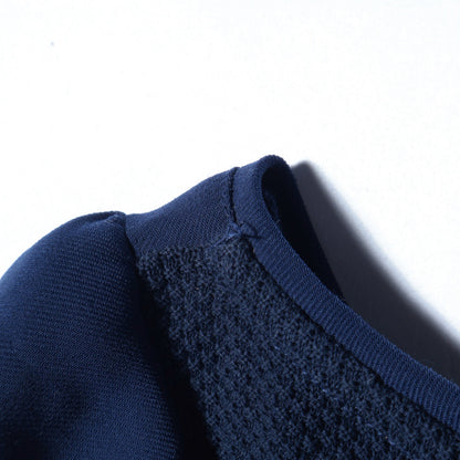 SHIPS:0353 FRILL/SL KNIT COMBI PO