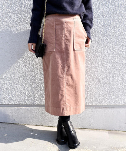 liflattie ships:コーデュロイスカート pink・green