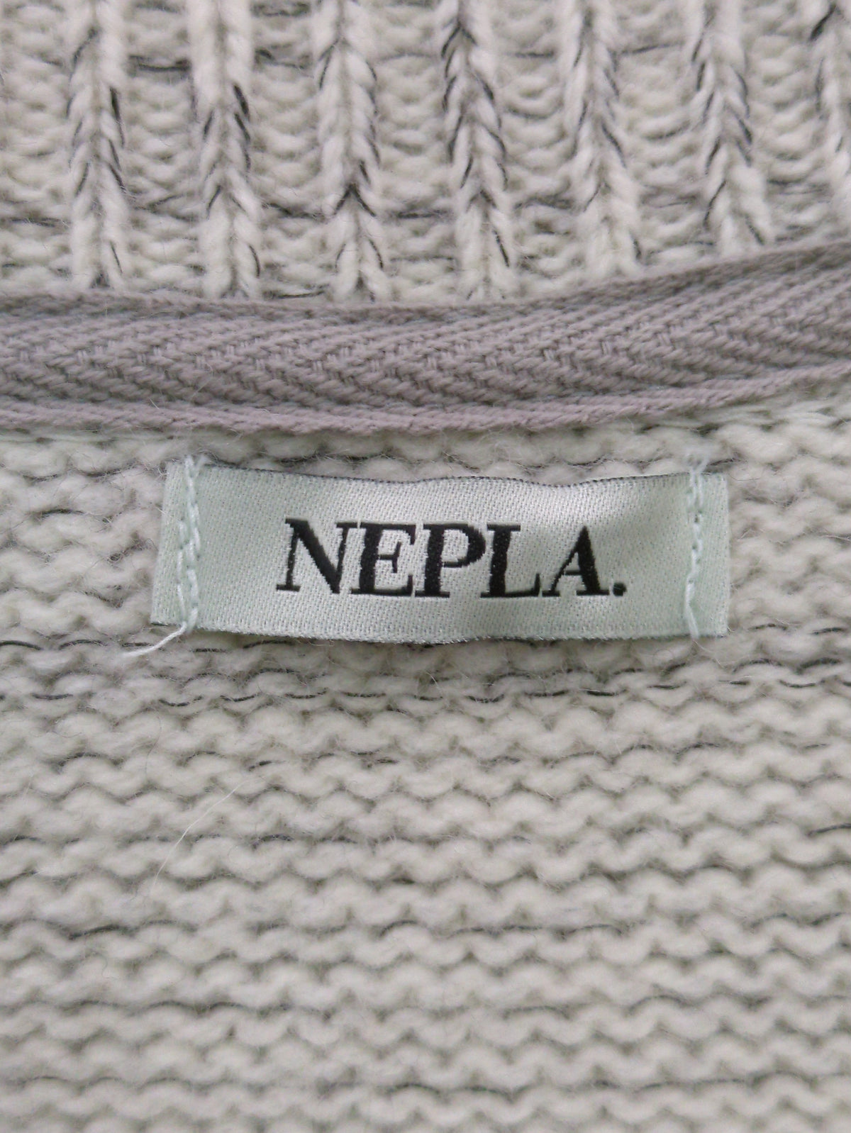 NEPLA.:ミックスヤーン サイド ベルト ベスト