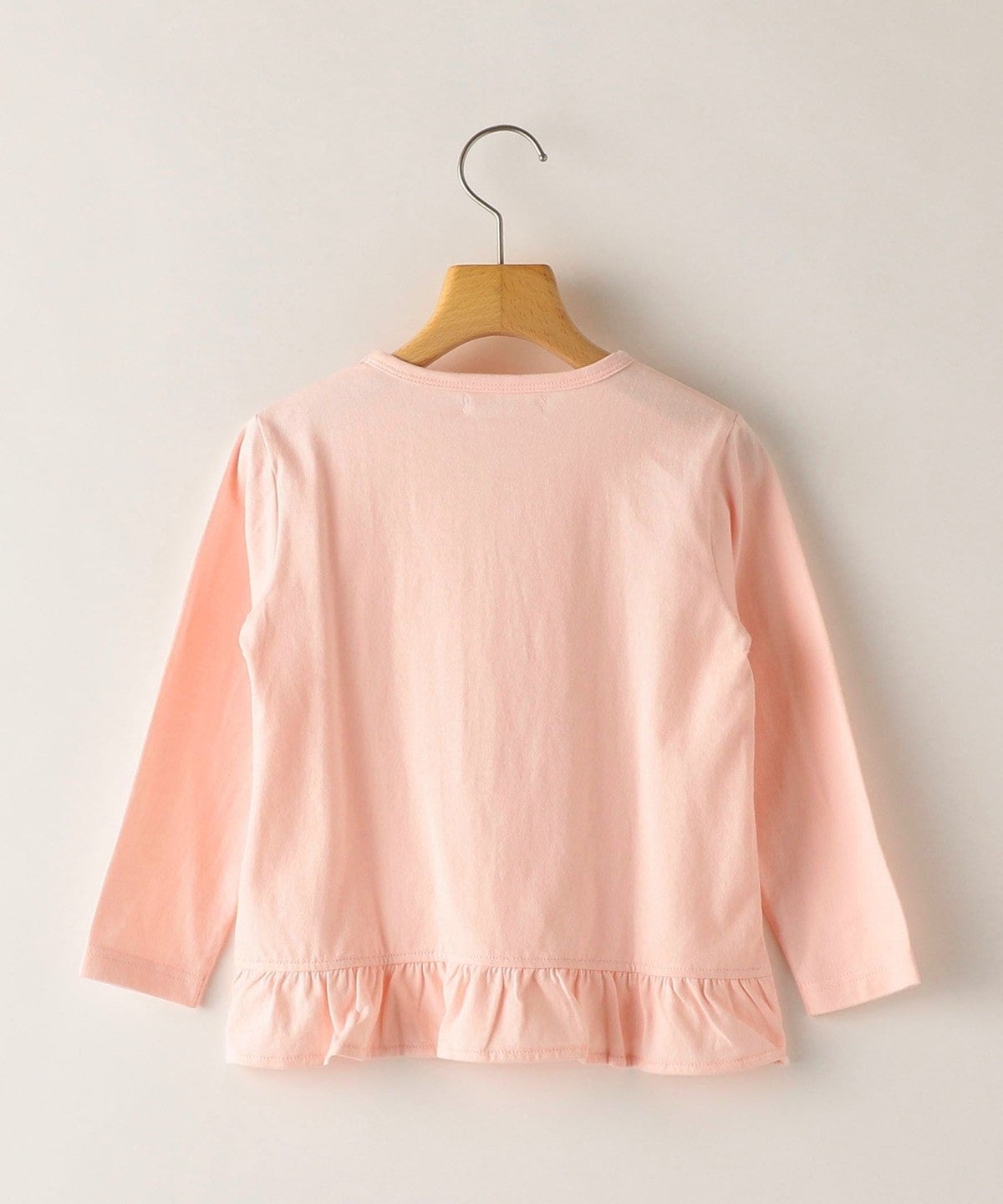 SHIPS KIDS:バックフリル チュール プリント TEE(100〜130cm)