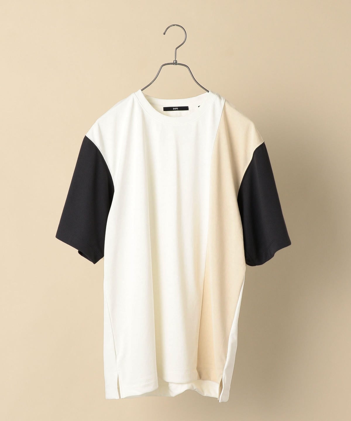 SHIPS: policott（R) パネル Tシャツ