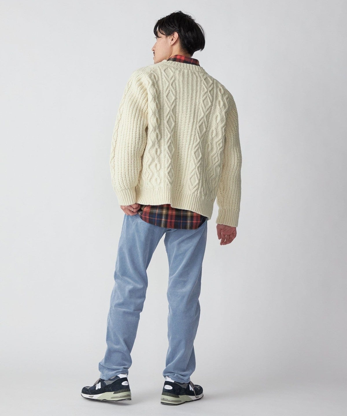 SHIPS: 〈ウォッシャブル〉フィッシャーマン ニット カーディガン