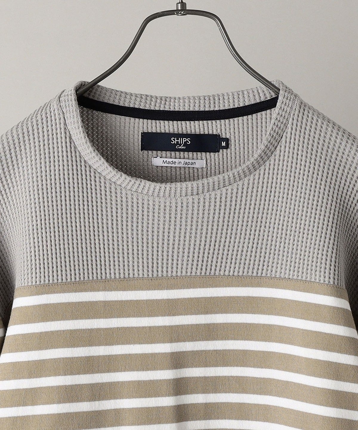 SHIPS Colors : バイパターンボーダーT