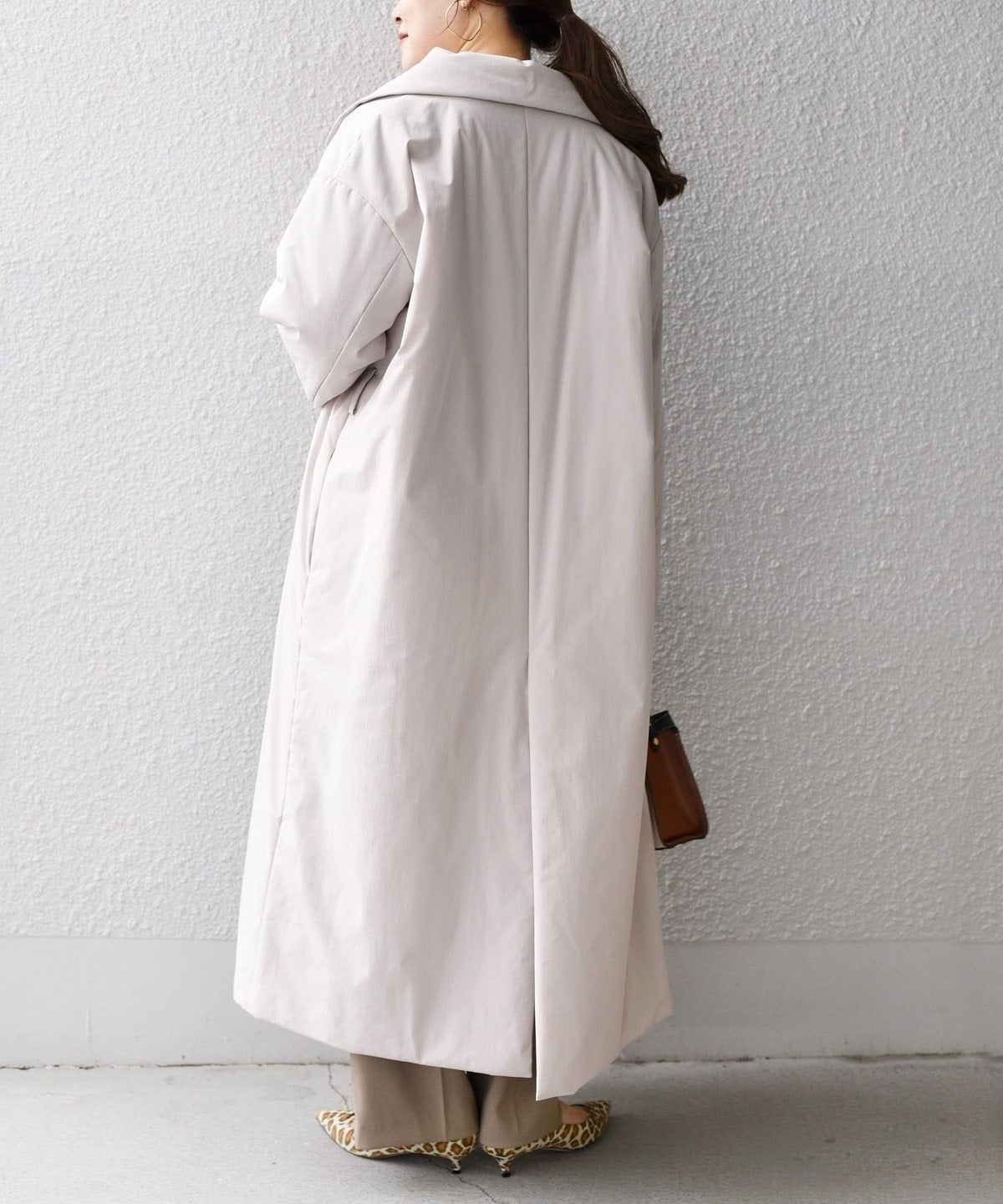 〈手洗い可能〉ストレッチタフタコート