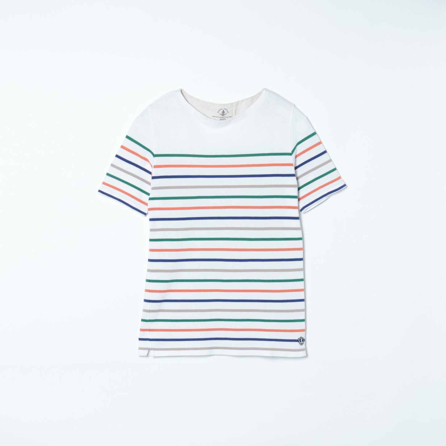 SHIPS:TRICOT BDR BOAT/N S/S