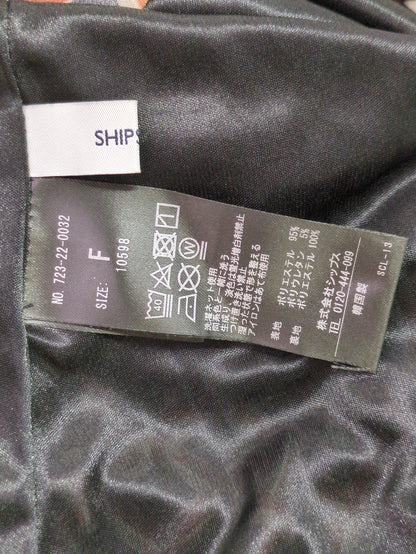 SHIPS any:〈ウォッシャブル〉ジオメトリック マーメイド スカート