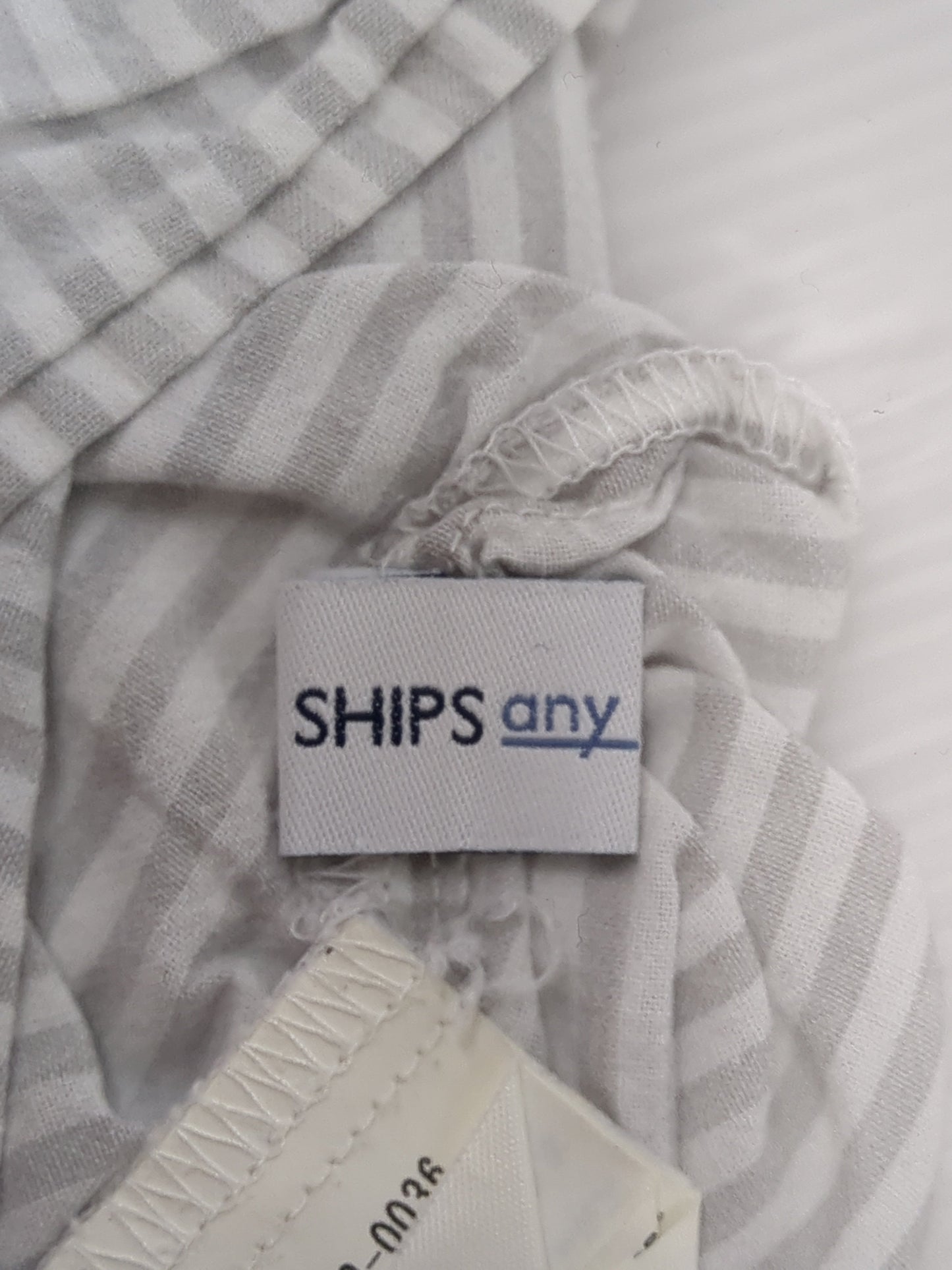 SHIPS any:〈ウォッシャブル〉カラー シャーリング ブラウス