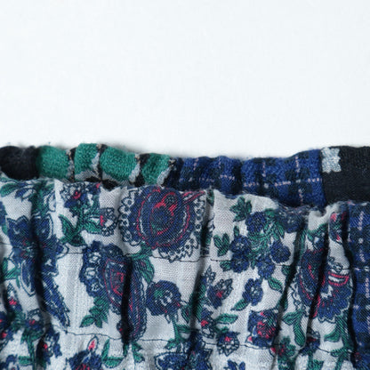 liflattie ships:パッチワークギャザースカート