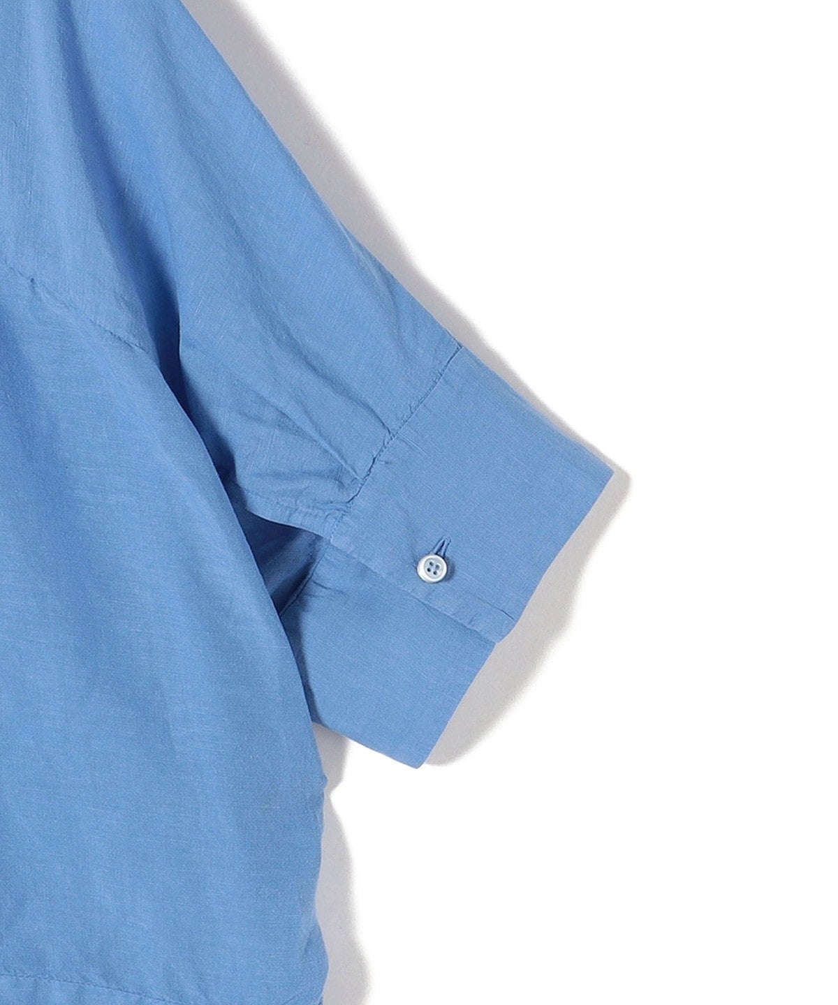 〈手洗い可能〉製品染め キーネック コクーン ブラウス