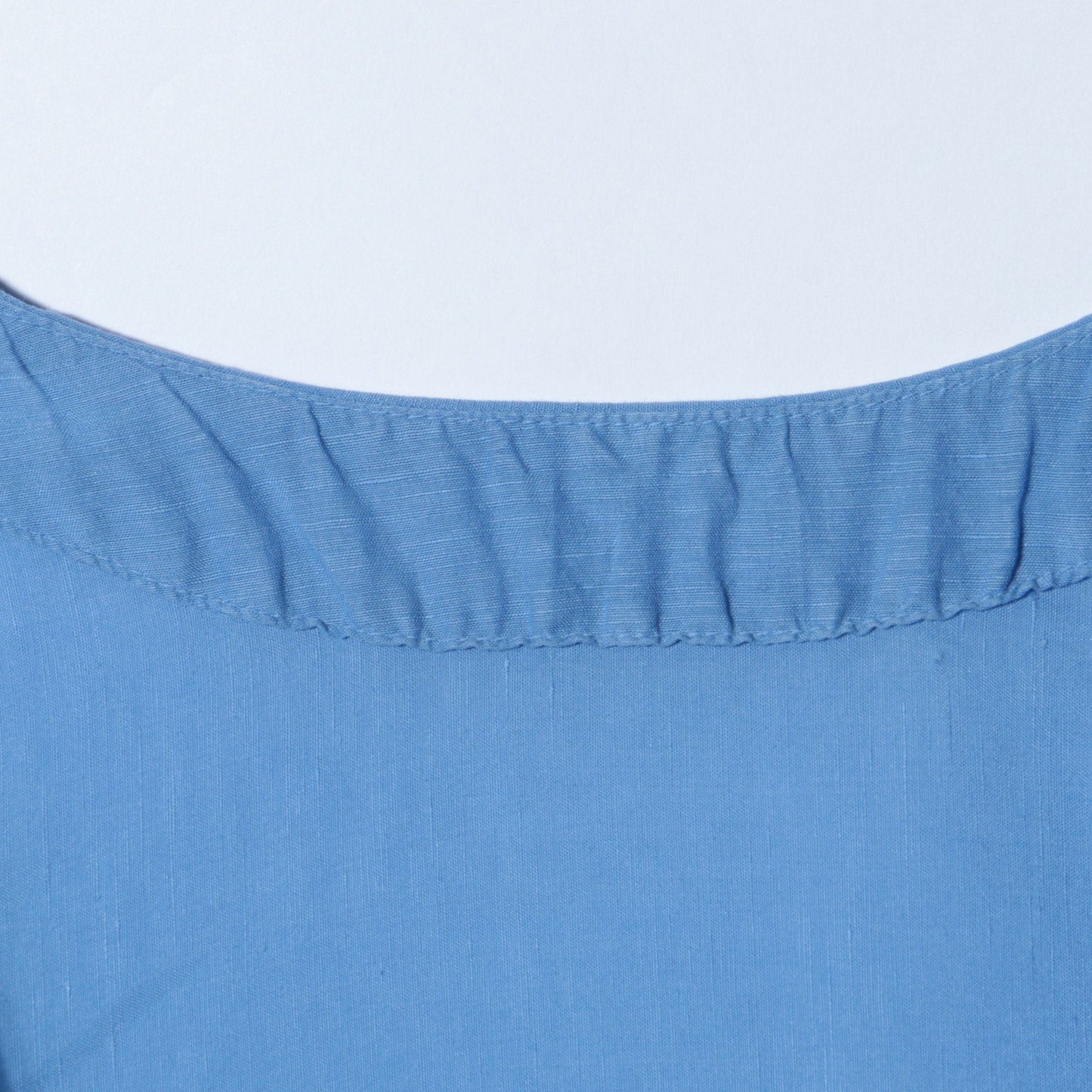 〈手洗い可能〉製品染め キーネック コクーン ブラウス