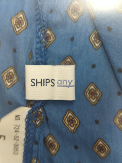 SHIPS any:〈ウォッシャブル〉ロウ ギャザー ロング ワンピース
