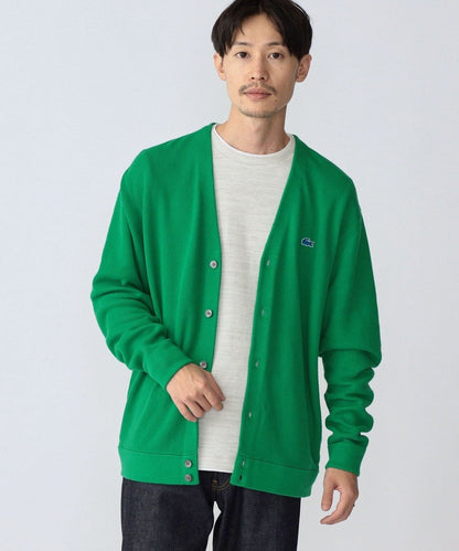 【SHIPS別注】LACOSTE: コットン カーディガン