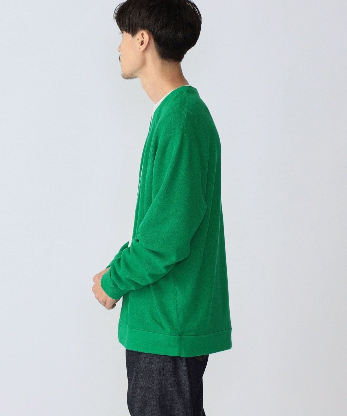【SHIPS別注】LACOSTE: コットン カーディガン