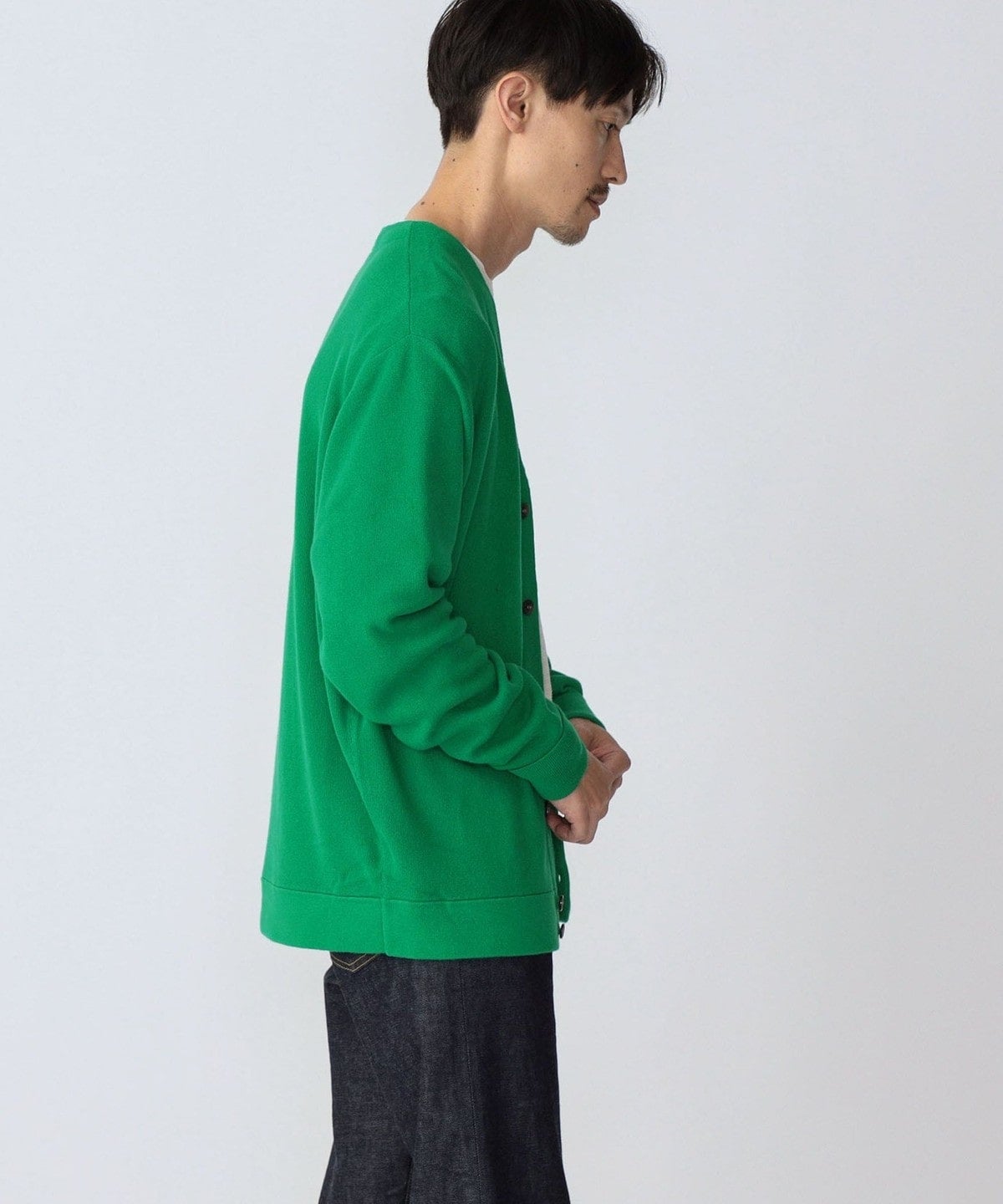 【SHIPS別注】LACOSTE: コットン カーディガン