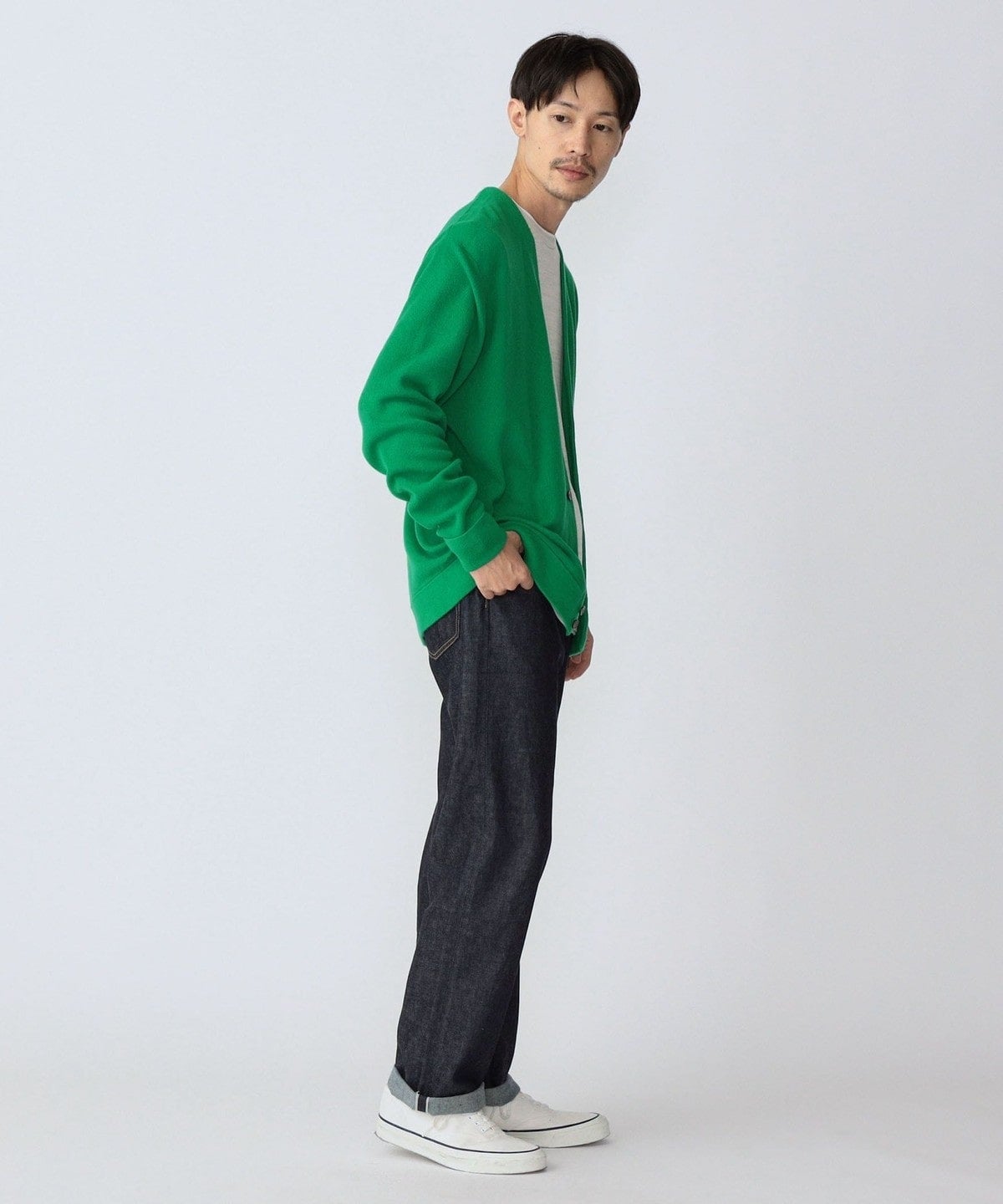 【SHIPS別注】LACOSTE: コットン カーディガン