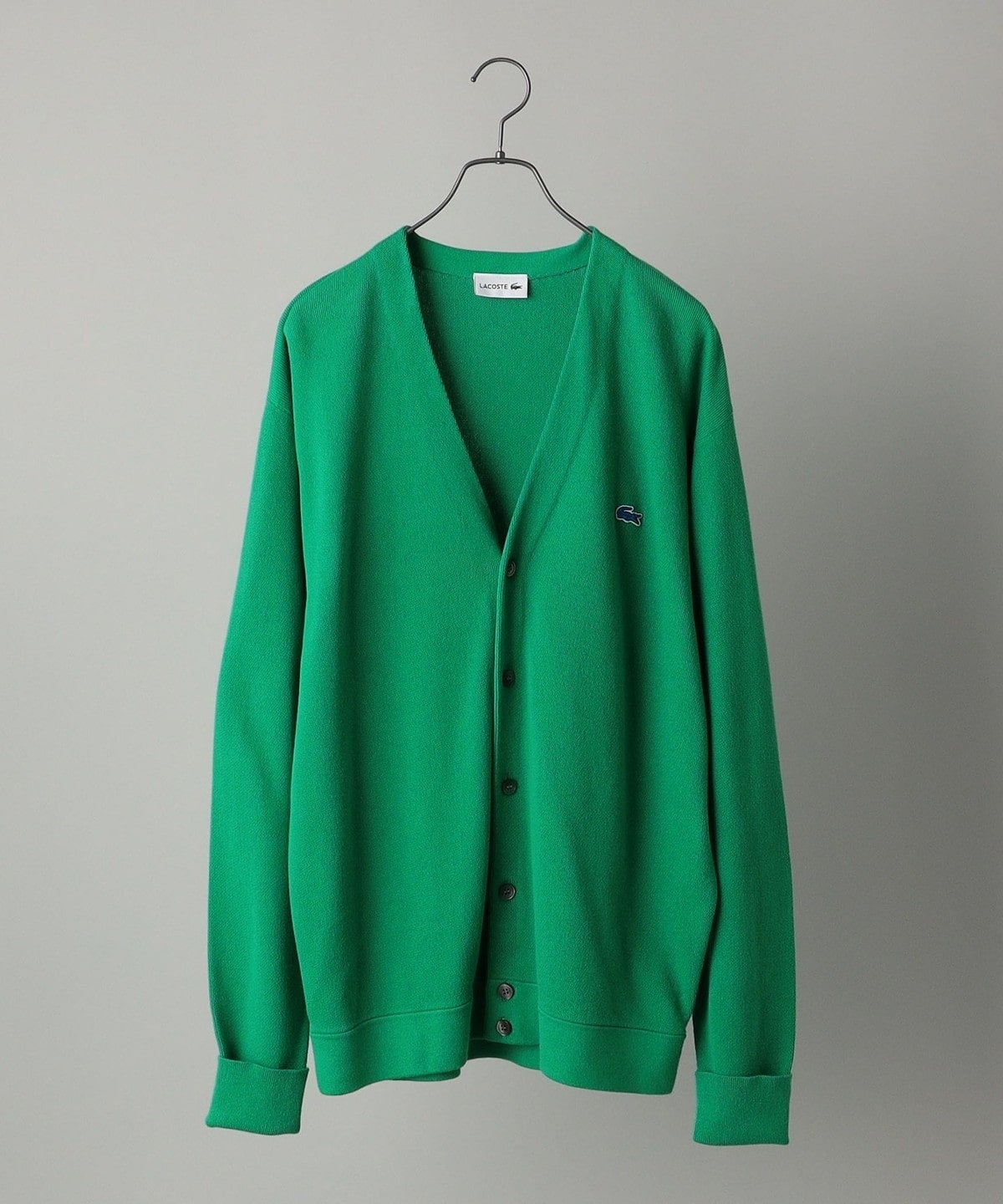【SHIPS別注】LACOSTE: コットン カーディガン