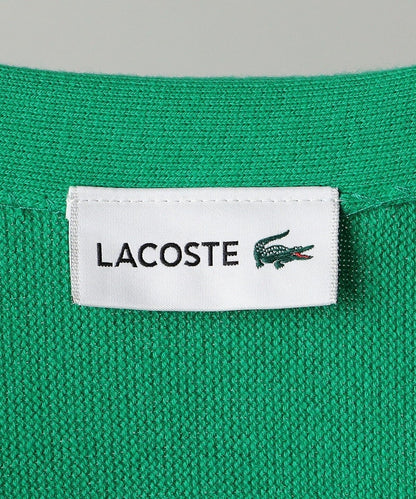 【SHIPS別注】LACOSTE: コットン カーディガン