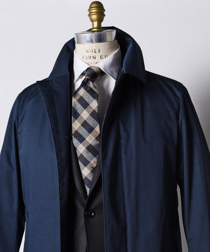 SD: LORO PIANA 【STORMSYSTEM】 コットン ステンカラーコート（ネイビー）
