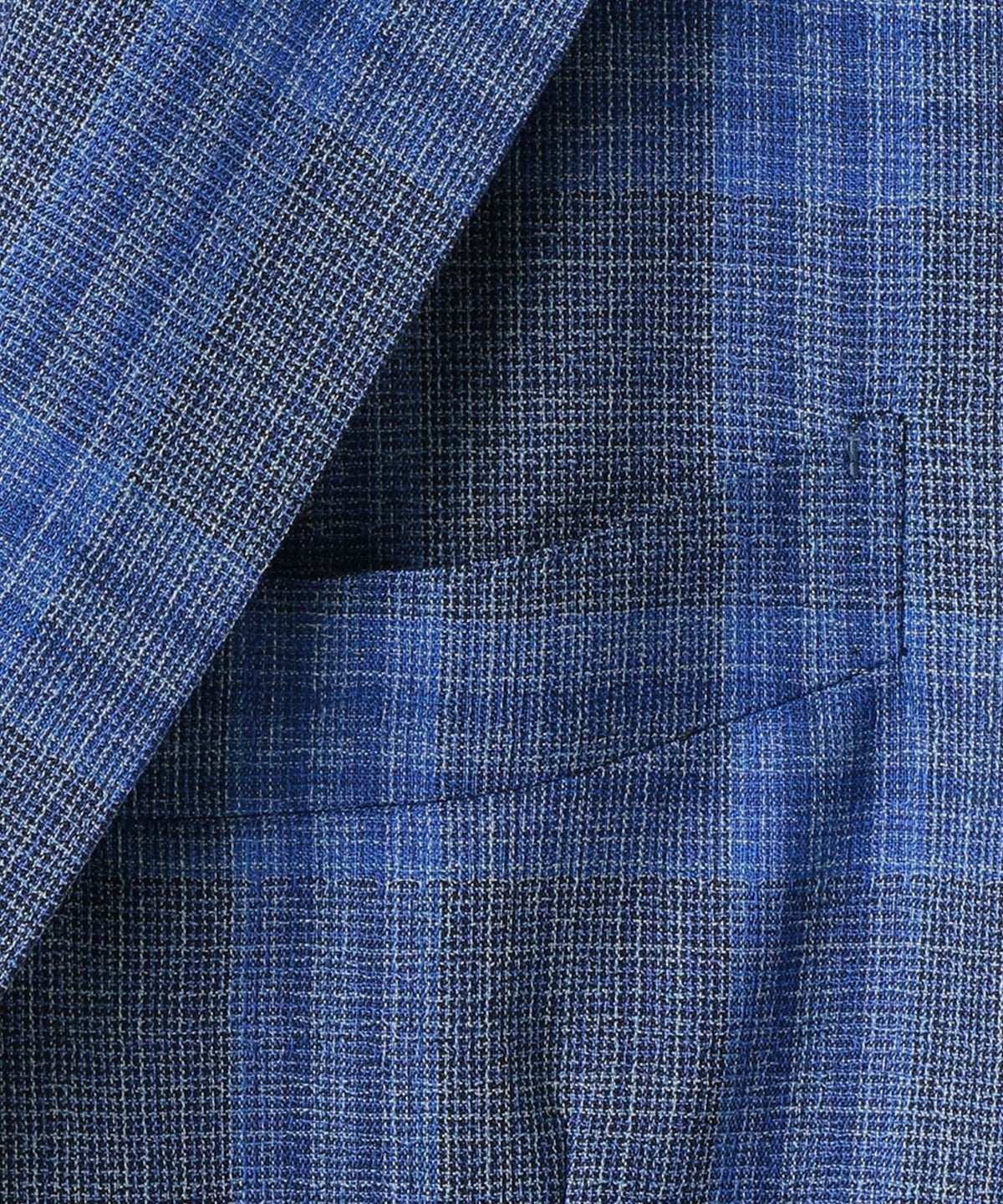 SHIPS: タリア ディ デルフィノ ブルー ウィンドウペンチェック ジャケット