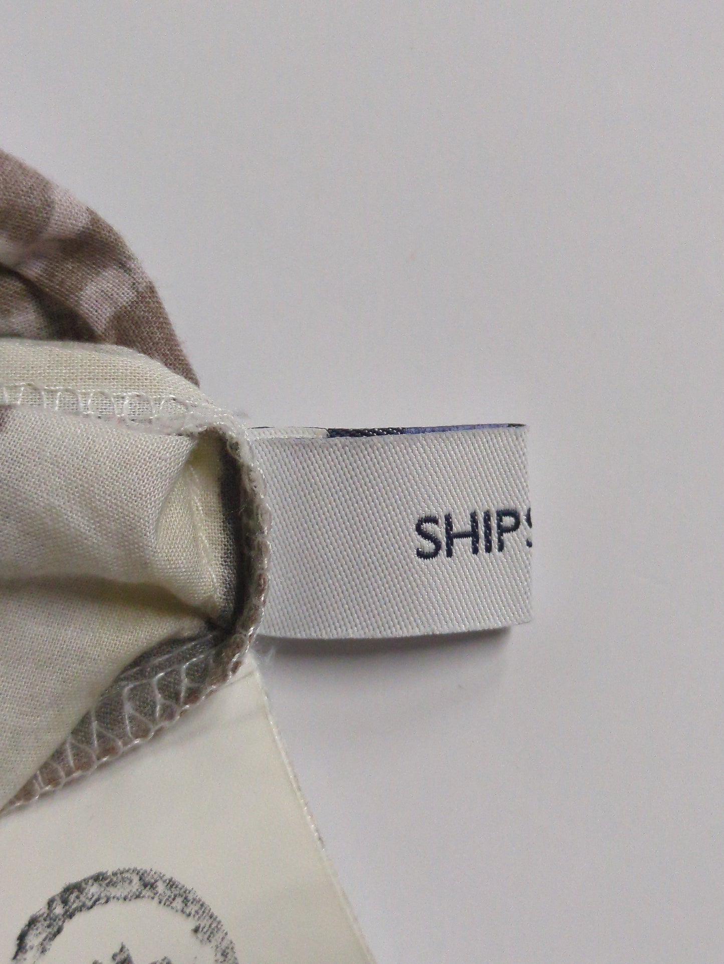 SHIPS any:〈ウォッシャブル〉ジオメトリック ストライプ シャツ ブラウス