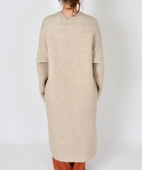 ADAWAS:エアリースポンジニットカーディガン