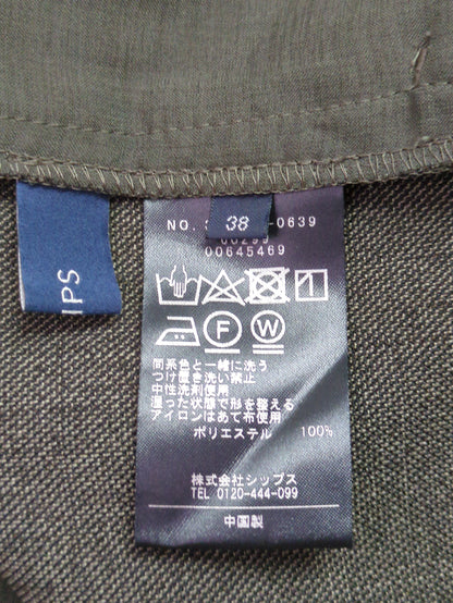 〈手洗い可能〉シャーク ツイード ウエスト タック パンツ