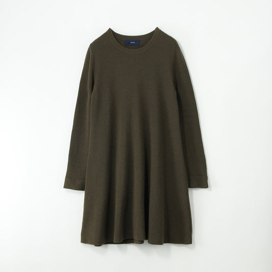 SHIPS:AZE KNIT FLARE OP