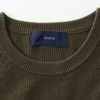 SHIPS:AZE KNIT FLARE OP