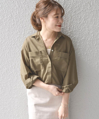 SHIPS Days:シアードロップシャツ