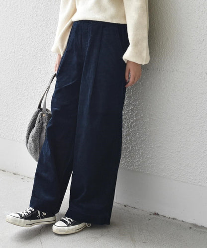 liflattie ships: コーデュロイ タック パンツ