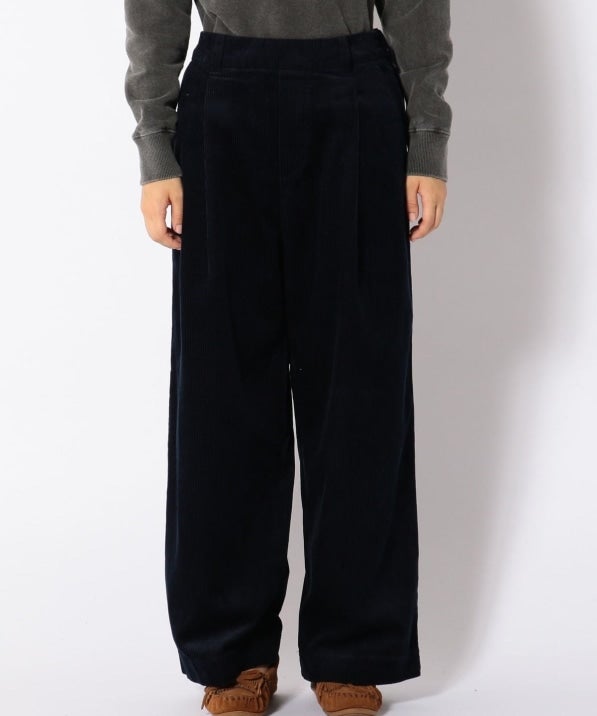 liflattie ships: コーデュロイ タック パンツ
