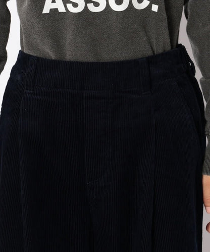 liflattie ships: コーデュロイ タック パンツ