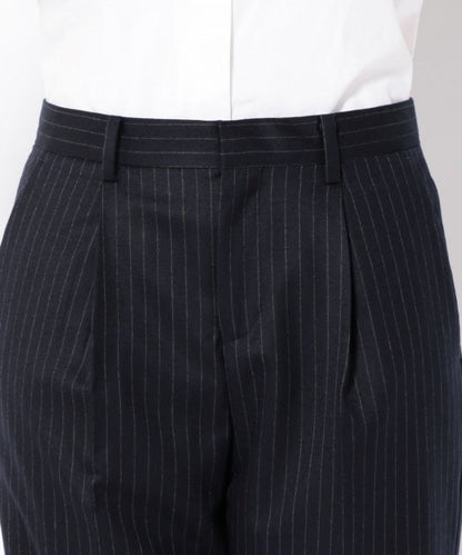 CANONICO ウールストライプパンツ