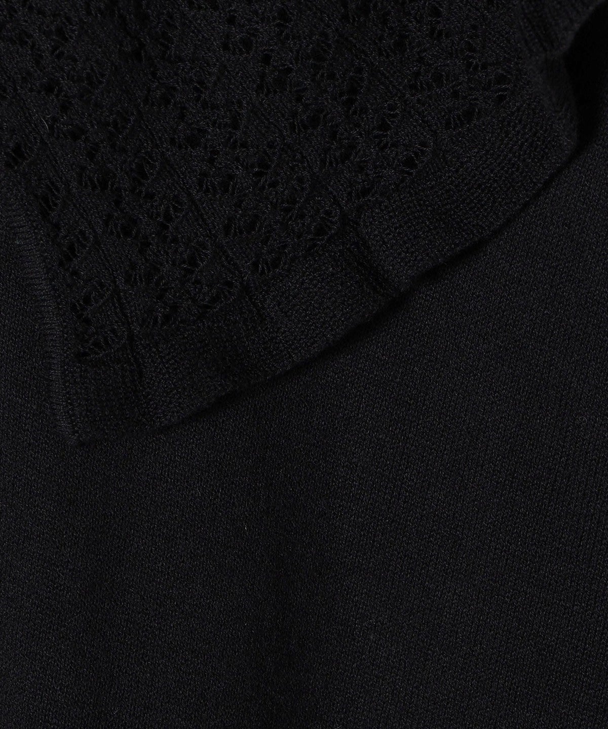 SHIPS any:ビッグカラー フリル Vネック プルオーバー