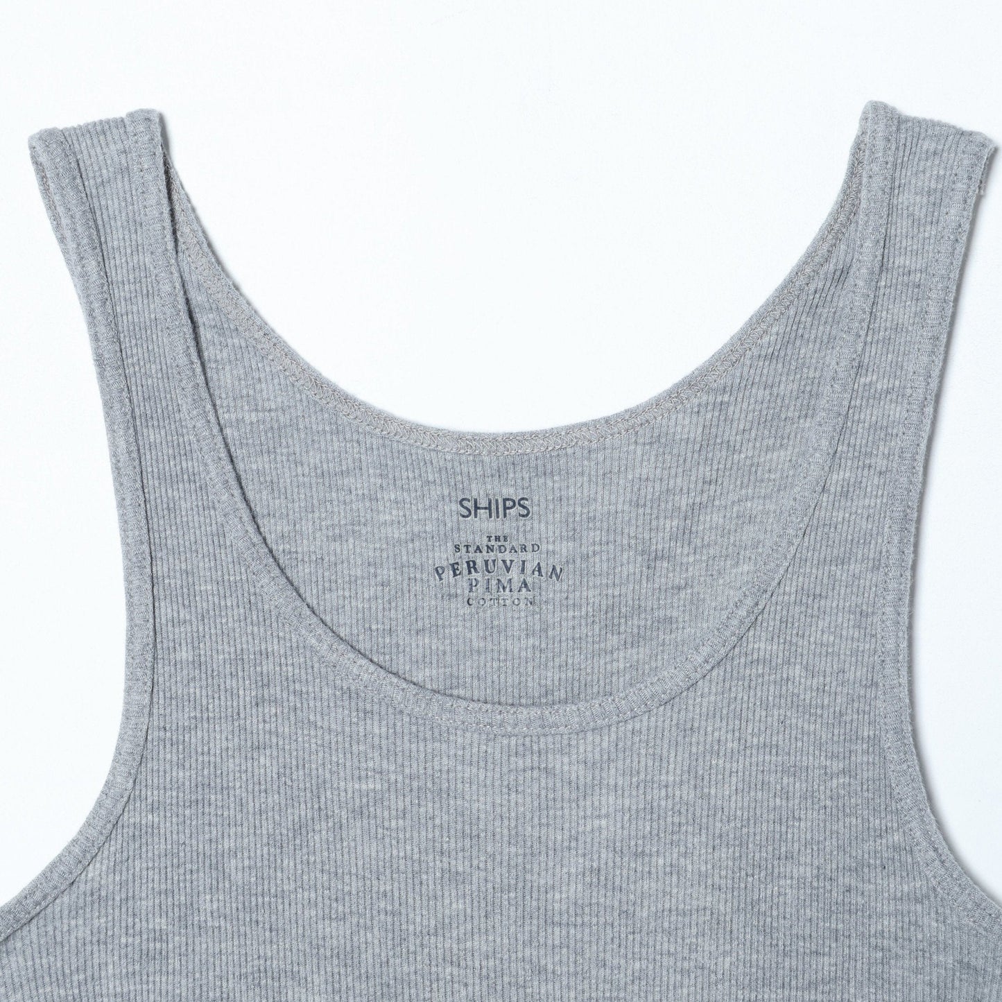 SHIPS:PERUVIAN COTTON TANK TOP