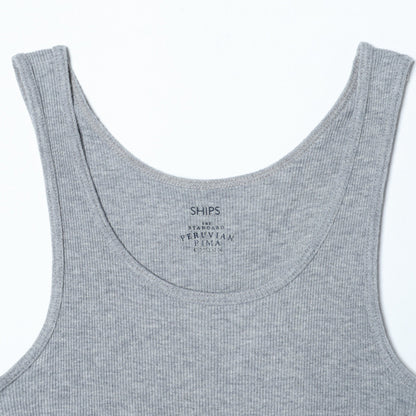 SHIPS:PERUVIAN COTTON TANK TOP