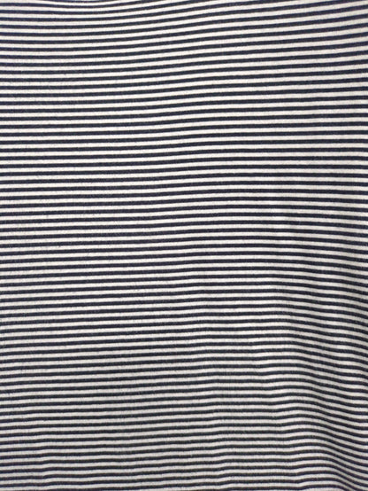 SHIPS: 抗菌・防臭 NANO-FINE（R） ハイゲージ コットン ボーダー  Tシャツ