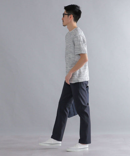 SHIPS: ワッフル フェイクレイヤード クルーネック Tシャツ