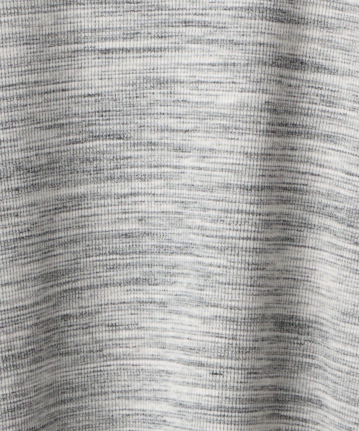 SHIPS: ワッフル フェイクレイヤード クルーネック Tシャツ