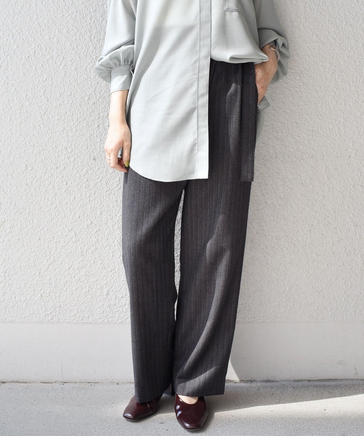 Wai:ベルテッドパンツ