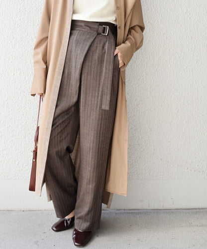 Wai:ベルテッドパンツ