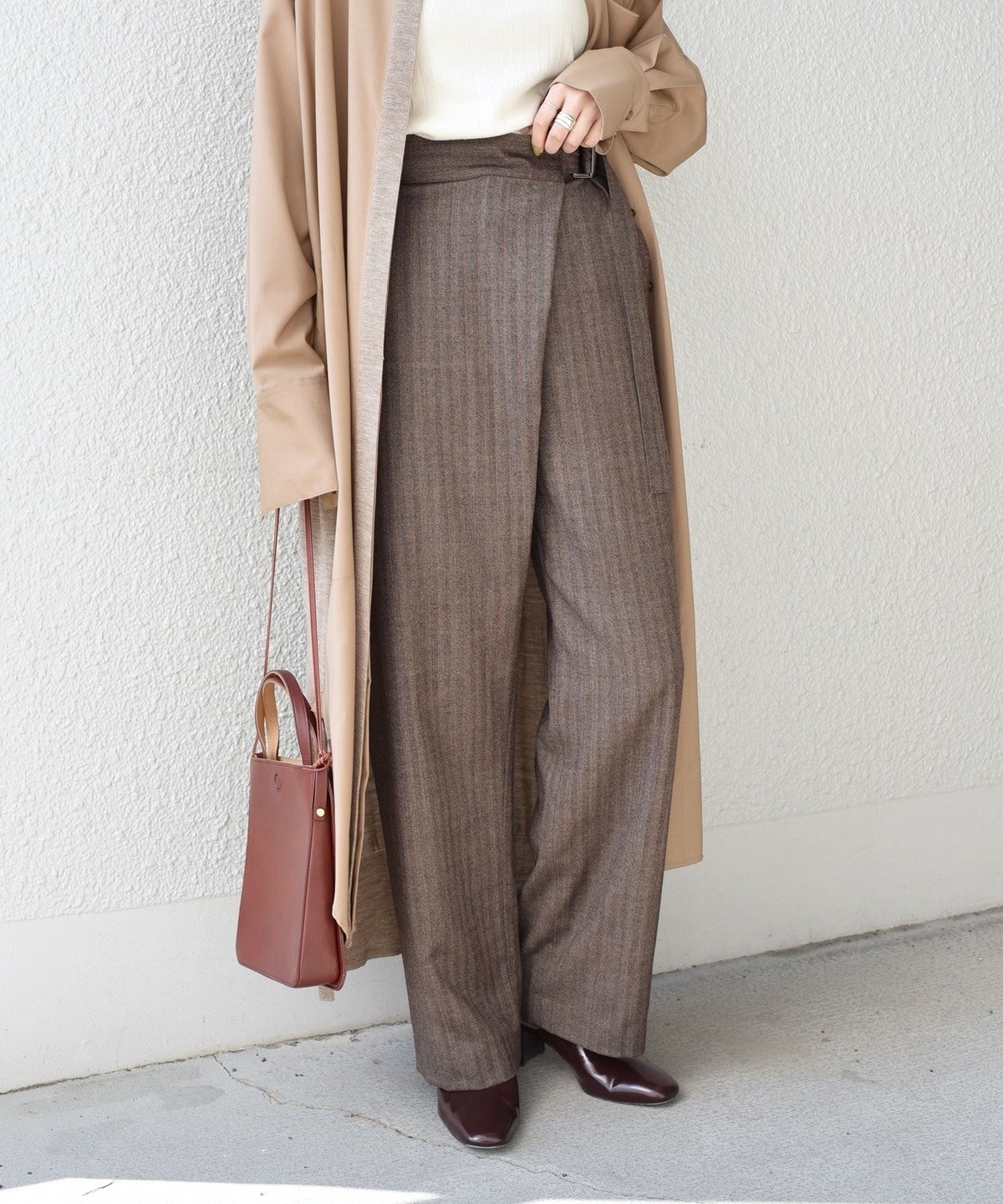 Wai:ベルテッドパンツ