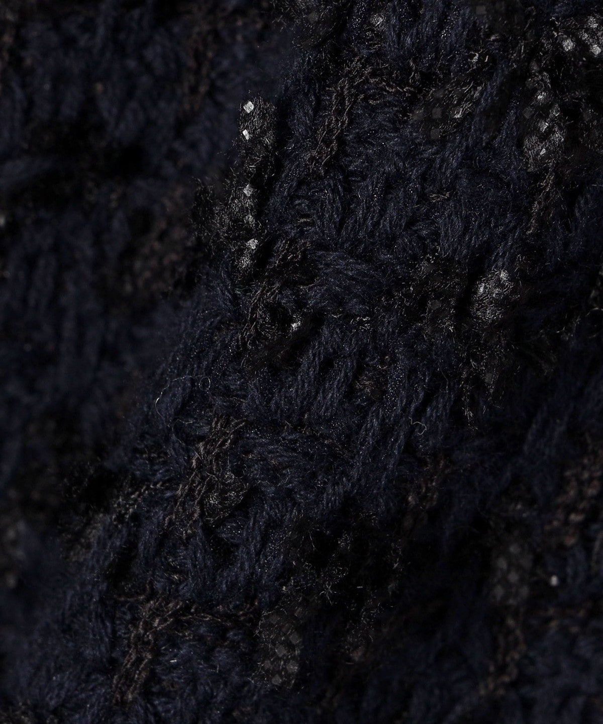 〈手洗い可能〉ニット ツイード Vネック ベスト