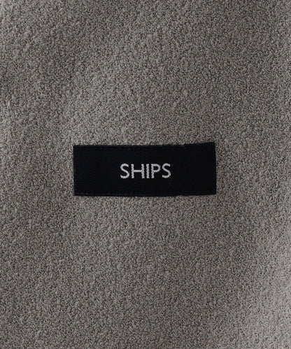 SHIPS: 360°ストレッチ パイル ジャージ ジャケット