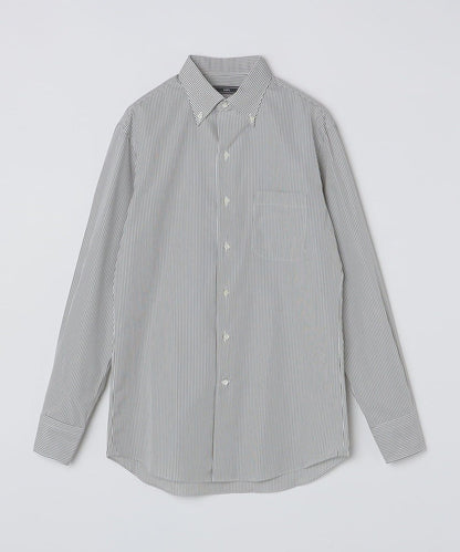 SHIPS: ロンドンストライプ イタリアンカラー ボタンダウン シャツ