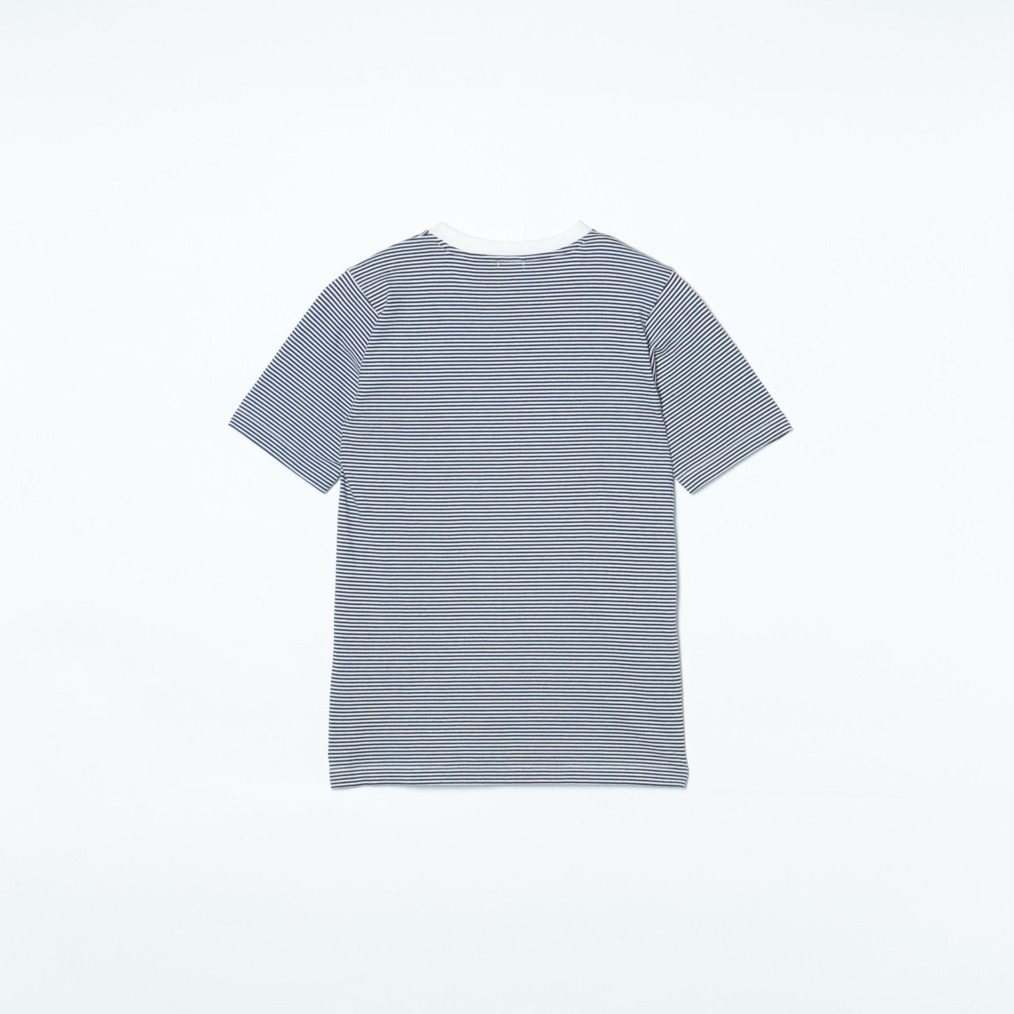 SHIPS: 抗菌・防臭 NANO-FINE（R） ハイゲージ コットン ボーダー  Tシャツ