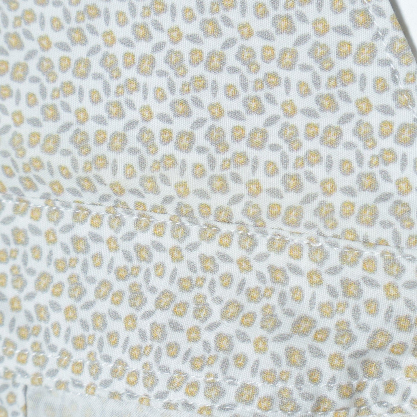 SHIPS: セミワイドカラー プリント モチーフ柄 シャツ